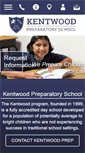 Mobile Screenshot of kentwoodprepschool.com